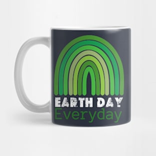 Teacher happy Earth day Everyday 2024  gift april 22 Rainbow Mug